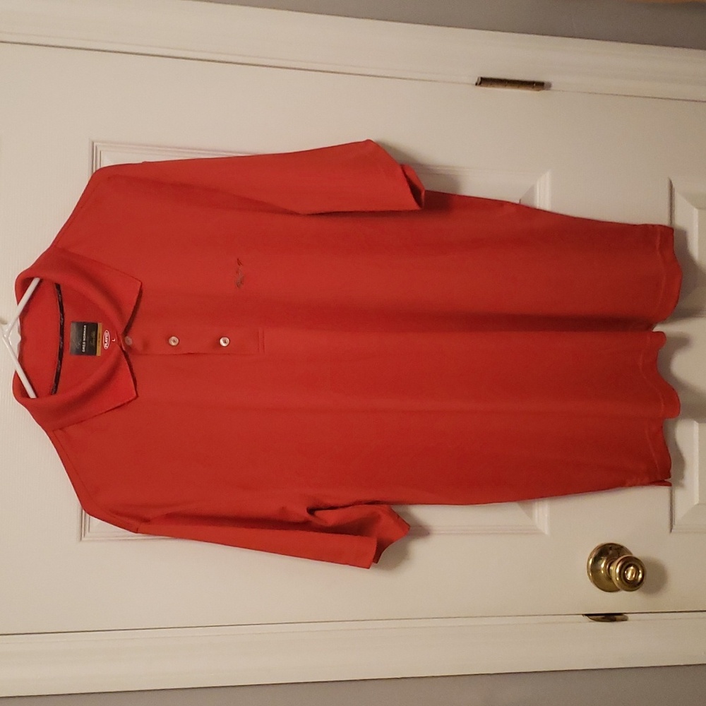 Red Gred Norman Golf Polo